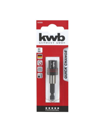 Швидкозмінний тримач біт KWB 60 мм