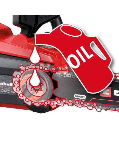 Акумуляторна ланцюгова пила Einhell GP-LC 36/40 Li BL-Solo, ланцюг і шина Oregon, без акб