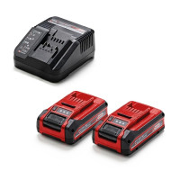 Набор аккумуляторных инструментов Einhell TE-TK 18/3 Li (CD+AG+HD), 2 акб 18V 3.0 Ah и з/у