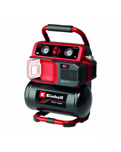 Акумуляторний компресор Einhell TE-AC 18/75 Li OF - Solo, без акб і з/п
