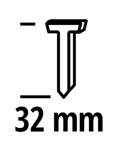 Гвозди для аккумуляторного степлера Einhell 32 мм, 3000 шт