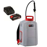 Аккумуляторный ранцевый опрыскиватель Einhell GE-WS 18/150 Li Kit, 1 акб 18 В 2.5 Ah, з/у