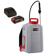 Акумуляторний ранцевий обприскувач Einhell GE-WS 18/150 Li Kit, 1 акб 18 В 2.5 Ah, з/п