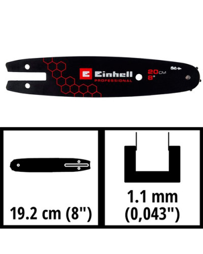 Шина для пилы Einhell 19.2 см 1.1 мм