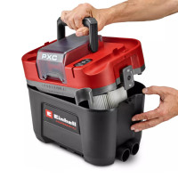 Аккумуляторный пылесос для сухой и влажной уборки Einhell TP-VC 18/10 Li BL L-Solo, без акб и з/у