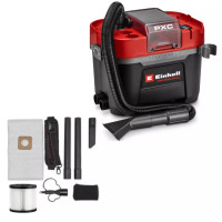 Аккумуляторный пылесос для сухой и влажной уборки Einhell TP-VC 18/10 Li BL L-Solo, без акб и з/у