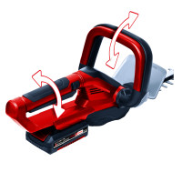 Аккумуляторный кусторез Einhell GC-CH 1855/1 Li Kit, акб 18V 2.5 Ah, з/у