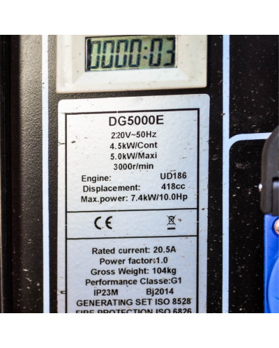 Дизельный генератор NiK DG5000E