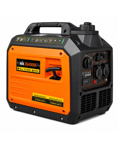 Бензиновый инверторный генератор NiK IG 4300i