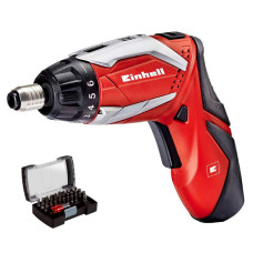 Аккумуляторная отвертка Einhell TE-SD 3,6 Li Kit, з/у, набор 32 бит