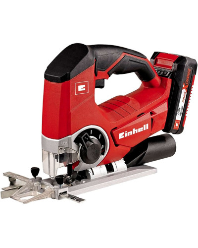 Аккумуляторный лобзик Einhell TE-JS 18 Li Kit, 1 акб Power X-Change Li-Ion 18V 2 Ah, з/у