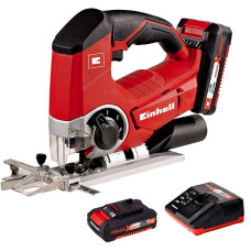 Аккумуляторный лобзик Einhell TE-JS 18 Li Kit, 1 акб Power X-Change Li-Ion 18V 2 Ah, з/у