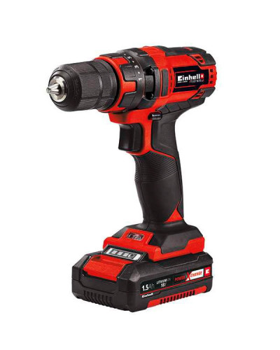 Аккумуляторный шуруповерт Einhell X-Change TC-CD 18/35 Li, 1 акб Power X-Change 18V 1.5 Ah, з/у
