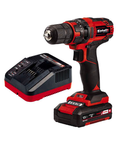 Аккумуляторный шуруповерт Einhell X-Change TC-CD 18/35 Li, 1 акб Power X-Change 18V 1.5 Ah, з/у