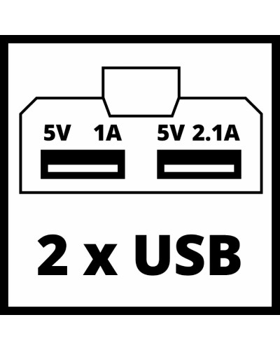 Адаптер USB-акумулятора Einhell TE-CP 18 Li USB Solo