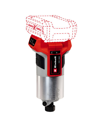 Аккумуляторный фрезер Einhell TP-ET 18 Li BL - Solo, без акб и з/у
