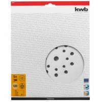 Абразивні круги KWB для TC-DW 225 P120, 5 шт