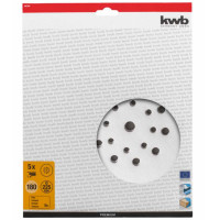 Абразивні круги KWB для TC-DW 225 P180, 5 шт