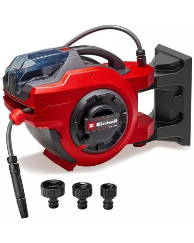 Аккумуляторная катушка со шлангом 30 м 12,5 мм (1/2 дюйма) Einhell GE-HR 18/30 Li, без акб и з/у