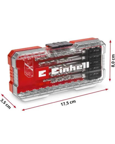 Набор сверл по металлу HSS Einhell S-Case 10 шт.