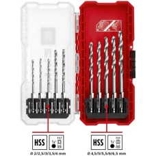 Набор сверл по металлу HSS Einhell S-Case 10 шт.