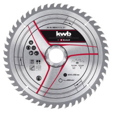 Пильный диск по дереву KWB TCT 216х30х2.4 мм, 48 зубов