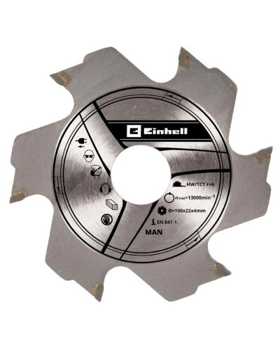 Диск Einhell для ламельного фрезера, 100х22х3,8 мм, 6Z KWB