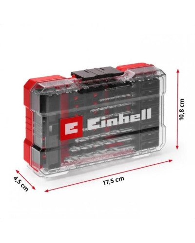 Набор ударных бит и сверл по металлу Einhell 39 шт M-Case