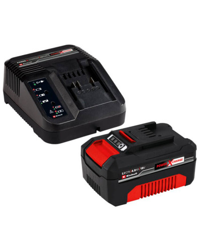 Набір акумулятора та зарядного пристрою Starter-Kit Einhell Power-X-Change 18В 4.0 Ah