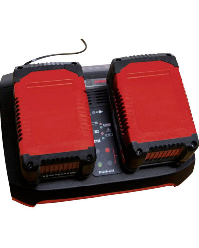 Набір акумулятора та зарядного пристроюTwincharger Kit Einhell Power-X-Change 18В 2x3.0 Ah