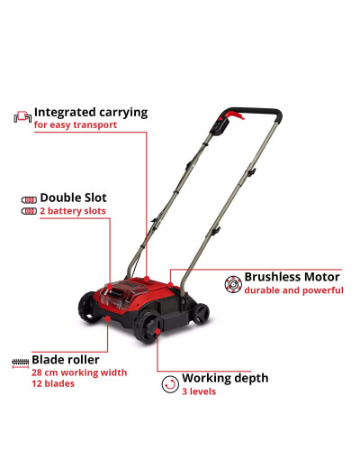Аккумуляторный скарификатор Einhell GC-SC 18/28 DS Li, без акб и з/у