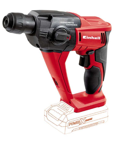 Аккумуляторный перфоратор Einhell TE-HD 18 Li Solo, без акб