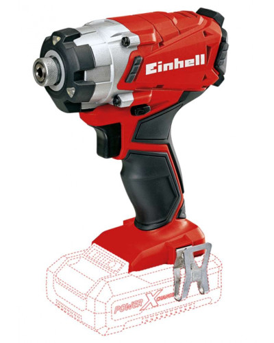 Аккумуляторная ударная отвертка Einhell TE-CI 18 Li Solo, без акб