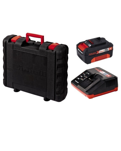 Аккумуляторная угловая шлифмашина Einhell TE-AG 18 Li Kit, 1 акб X-Change 18 V 3 Ah, з/у