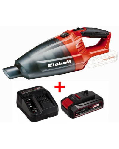 Акумуляторний пилосос Einhell TE-VC 18 Li, 1 акб 2.5 Ah, з/п