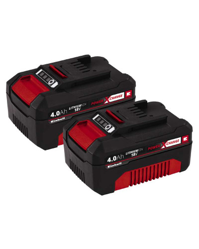 Акумулятор Einhell Power-X-Change Twinpack 4.0 Ah 18V