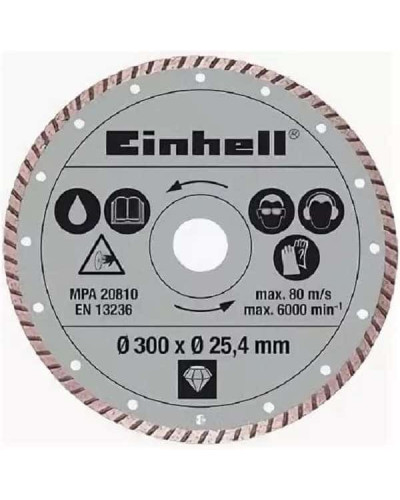 Диск алмазный отрезной Einhell 300x25,4