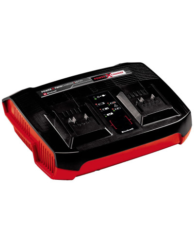 Комплект Einhell Power X-Change із двох акумуляторів 18V 4 Ah та подвійного зарядного пристрою
