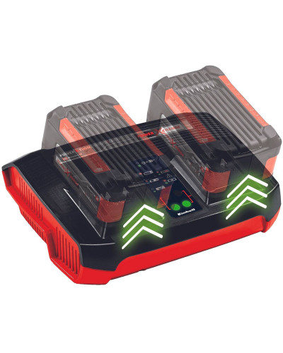 Комплект Einhell Power X-Change із двох акумуляторів 18V 4 Ah та подвійного зарядного пристрою